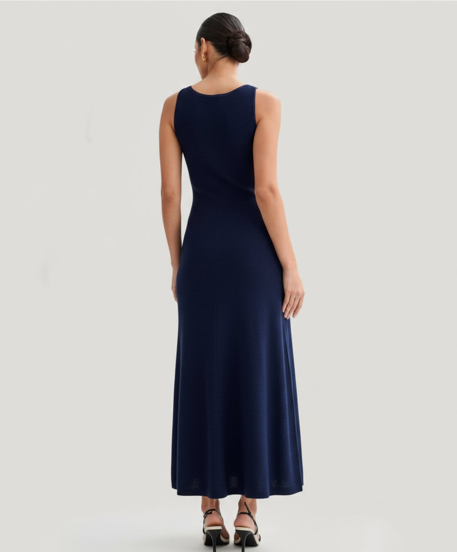 Amanda Klänning Marinblå
